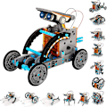 Miniatyrbillede 1 af 5: Solar Robot Kit - 13-i-1 DIY, STEM Educational, Kids Science Experiment