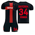 Miniatyrbild 1 av 3: 2425 Leverkusen hemmatröja Xhaka fotbollströja kostym A 26(140-150cm)