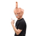 Miniatyrbild 1 av 5: Vertikal Mittfinger Mask Halloween