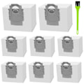 Miniatyrbilde 1 av 5: 8 Pakk Støvsugerposer for Roborock Q7 Max /Q7 Max+ / Q7 Max Plus, for Roborock S7 MaxV Ultra/S7 Pro Ultra Støvsuger