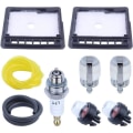 Miniatyrbillede 2 af 3: Luftfilter Kompatibel med Echo CS300 med Primer Pære Brændstoffilter Slange Kit Kompatibel med CS301 CS305 CS306 CS340 CS341 CS345 CS346 r