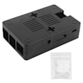 Miniatyrbillede 3 af 5: Beskyttende etui cover ABS skal kabinet tilbehør komponent til Raspberry Pi 3B 3B+ (sort)