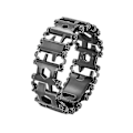 Miniatyrbilde 1 av 2: Multifunksjonsverktøy Armbånd 29 I 1 Rustfritt Stål Utendørs Overlevelse Nød Armbånd Black