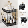 Miniatyrbilde 4 av 5: Under-vask Organiser og Oppbevaring, Badskap Organiser og Oppbevaring, 2-trinns Under-skap Org