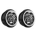 Pikkukuva 4 / 4: 2 kpl Luova Auto Spider Kuvio Super Power Loud Audio Kaiutin Diskantti Kaiutin