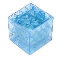 Miniatyrbilde 2 av 5: 3D Terningpuslespill Penges labyrint Bank Sparing Myntsamling Etui Boks Morsom Hjernelek Blue