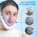 Miniatyrbilde 5 av 5: Double Chin Reducer Machine, Ems Face Lifting Machine, Electric V-face Shaping Beauty Belte, Oppstrammende ansiktsmassasjeapparat White