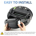 Miniatyrbillede 5 af 5: Filter Udskiftningsdele til IRobot Roomba E, I, & J Serien I7 I7+/Plus I3 I3+ I4 I6 I6+ I8 I8+ E5 E6 E7 Støvsuger