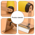 Miniatyrbild 5 av 5: Gipsspackel i rostfritt stål Betongspackel Construction Tools-g -HG Silver  yellow