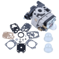 Miniatyrbilde 2 av 4: Forgasser Primer Pære Membran Reparasjonssett Kompatibelt Med Honda GX35 HHB25 HHT35 HHH25 4-Takt Busktrimmer Hg