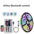 Miniatyrbilde 2 av 5: 20m LED-lys Bluetooth RGB-lys LED-stripe med 44-knappers fjernkontroll Musikk-synkronisering Fargeskiftende LED-stemningsstripe Fule53 -ES 1M Full Set 5050 44Key BT USB