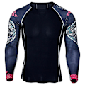 Pikkukuva 1 / 3: Miesten Compression Base Layer Topit Sport Gym Muscle T-paita 12 2XL
