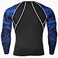 Miniatyrbilde 3 av 4: Herre Compression Base Layer Topper Sport Gym Muscle T-skjorte 7 XL
