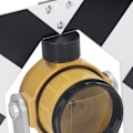 Miniatyrbillede 5 af 5: Optisk prisme til landmåling 64 mm effektiv diameter 0 mm ‑30 mm offset 64 lys totalstation enkelt prisme til Topcon