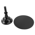 Miniatyrbilde 5 av 5: 12 Tommers Rund Kakefat i Jern, Kakeplate, Sokkel, Dessertstativ, Bryllup, Bursdagsfest - Svart black