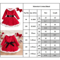 Pikkukuva 5 / 5: 1-6-vuotiaille tytöille Joulupukki Cosplay -asu Jouluasu Juhlapukeutumissetti Lahjat 3Years