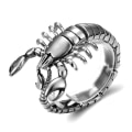 Miniatyrbillede 1 af 2: Skorpionformet 316 rustfrit stål armbånd -hg