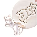 Miniatyrbilde 1 av 5: 1/3 stk Cat Cookie Cutters Kitty Butt Form Diy Kjeks Cookie Form Stempel Bakeware Hfmqv -ES B