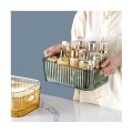 Miniatyrbild 5 av 5: Transparent Kylskåp Förvaringslåda Organizer Kylskåp Klar behållare för köksmat Dr