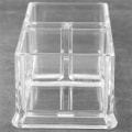 Miniatyrbillede 2 af 5: 2 Gitterklare Akryl Teposeholdere Kaffe Sukkerposebokse Akryl Organizer Etui 15x8x6cm