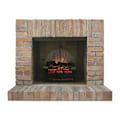 Miniatyrbillede 2 af 5: Pejsnetgardin - 2 stk., 61x45,7 cm, Forhindrer gnistskader, Rustfri, Elegant design black 5