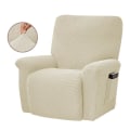 Miniatyrbild 1 av 3: Stretch Recliner Soffaöverdrag Halksäker Möbelskydd Mjuk Tjock Överdrag (Endast Soffaöverdrag) Milky