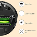 Miniatyrbilde 5 av 5: Venstre og høyre drivhjulmodul 1 par for IROBOT Roomba I7 I7+ I8 I3 I6+/Plus E5 E6 E7 J7 J7+ J6+ støvsuger deler