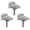 Miniatyrbillede 2 af 5: 3 stk. Hjul Forhjul til Xiaomi 1S 1C Støvsuger 2 Roborock S5 S50 S6 S60 S5Max S6Maxv Pure Støvsuger Robot Dele