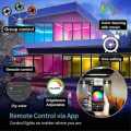 Miniatyrbilde 5 av 5: 20m LED-lys Bluetooth RGB-lys LED-stripe med 44-knappers fjernkontroll Musikk-synkronisering Fargeskiftende LED-stemningsstripe -ge 10M Full Set 2835 24key Wifi plug
