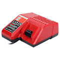 Miniatyrbilde 4 av 5: Litiumbatterilader Lader Vedlikeholdslader 100‑240V Inngangsspenning for Milwaukee M14 M18EU Plugg