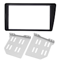 Miniatyrbilde 2 av 5: 2Din Radio Stereo Fascia Dash Frame Trim Erstatning for Honda Civic LHD 2001-2005