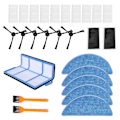 Miniatyrbild 2 av 5: Ersättningstillbehörssats för V5 V5S V3 V3S V5Pro V50 V55 X5 V5S Pro Robotdammsugare A