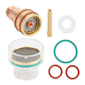 Miniatyrbillede 2 af 4: TFM53NCN TIG svejsekit TIG brænder glaskop collet til WP17/WP18/WP263.2mm