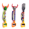Miniatyrbild 4 av 5: Sinknap Grabber Toy Creative Magic Props Lättvikts Early Learning Grabber Toy för hemmet Random Color Long Clamp