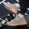 Miniatyrbillede 3 af 5: Mænds Casual Kompatible Sneakers Løbesko 350 camel 41