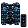 Miniatyrbilde 1 av 5: Mini Elektrisk EMS Nakke- og Ryggmassasjeapparat Cervical Massasje Patch Smertelindring Remote Controller *5 patches