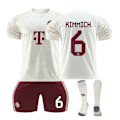 Miniatyrbild 1 av 3: 2324 Bayern München andra bortatröja fotbollströja KIMMICH tröja set A L(175-180cm)