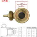 Miniatyrbillede 5 af 5: Motoriseret 2-vejs ventil Dn15 Dn20 Dn25 Dn32