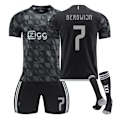 Miniatyrbillede 1 af 3: 2324 Ajax udebanetrøje anden fodbolddragt-7Nummer+strømpe XS(160-165cm)