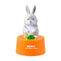 Miniatyrbillede 1 af 5: Mekanisk Kanin Køkken Timer 60-minutters Opvinding Dial Roterende Nedtælling Orange