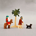 Miniatyrbild 3 av 4: Julberättelsen Unik julkrubba i trä Julkrubba -ES
