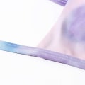 Miniatyrbillede 4 af 4: Dametøj Kryds Kors Push Up Badetøj Top Mavekontrol Halter Bikini Højtaljet Badetøj Todelt Badetøj Purple-1 X-Large