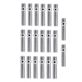Miniatyrbillede 3 af 5: 20 stk. 50 mm forlængede hjulbolte konvertering 12x1,5 til 12x1,5 skrue adapter passer til A4 1998-2008