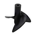 Miniatyrbilde 4 av 5: 8 stk 3-bladet Propell 4 Venstre & 4 Høyre For 2011-5 Fiske Agnsbåt Fiskefinder RC Båt Reservedel Black