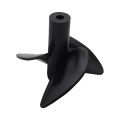 Miniatyrbillede 4 af 5: 8 stk. 3-bladet Propeller 4 Venstre & 4 Højre til 2011-5 Fiske-Agnsbåd Fiskesøger RC Båd Reservedel Black