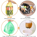 Miniatyrbild 4 av 5: 100 st Sopsäckar Stark Sopåsar, Badrumssopbehållare Foder, Plastpåsar Kompatibla Med Kontor, Papperskorg Foder Green