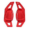 Miniatyrbillede 2 af 4: Car Rat Gearskifte Padle Shifter til Audi A5 S3 S5 S6 SQ5 RS3 RS6 RS7（Rød）