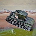 Pikkukuva 1 / 5: 3D-metallipalapeli tee itse käsikirja Kuuluisat panssarivaunujen sotilassarjan tiikeritankit T-34 Js-2 M1a1 tankkimalli Kokoa palapeli KV2 Tank