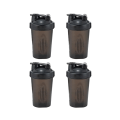Miniatyrbillede 1 af 5: Protein Shaker Flasker til Proteinblandinger - Sort
