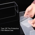 Miniatyrbild 3 av 5: Akryl Displayställ, Transparenta Rektangulära Stativ Hyllor För Visning 6st
